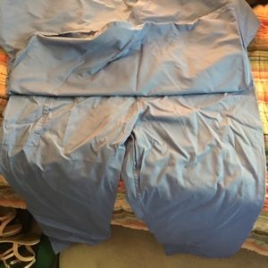 Set of blue scrubs